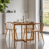 Amos Craft Round Dining Table Natural  –  from Amos Lighting + Home