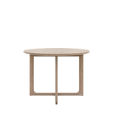 Amos Craft Round Dining Table Smoked  –  from Amos Lighting + Home