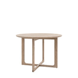 Amos Craft Round Dining Table Smoked  –  from Amos Lighting + Home