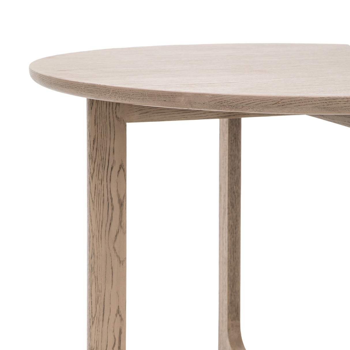 Amos Craft Round Dining Table Smoked  –  from Amos Lighting + Home