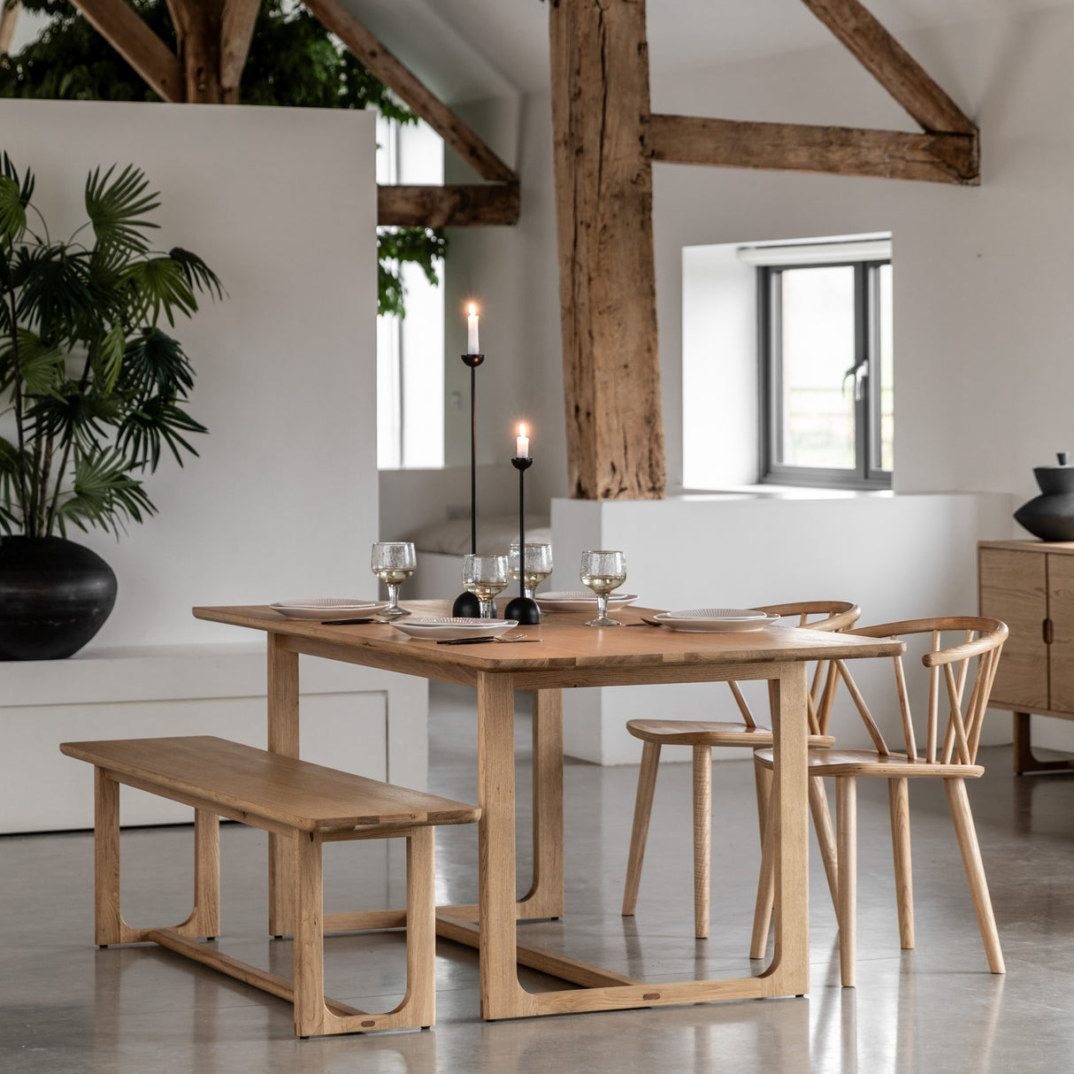 Amos Craft Dining Table Natural  –  from Amos Lighting + Home