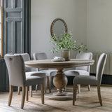 Amos Vancouver Rnd Ext Dining Tble  –  from Amos Lighting + Home