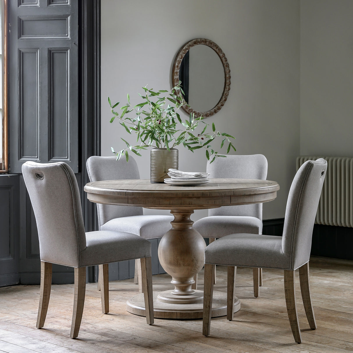 Amos Vancouver Rnd Ext Dining Tble  –  from Amos Lighting + Home