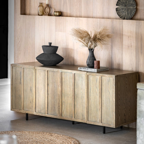 Amos Panelled 4 Door Sideboard  –  from Amos Lighting + Home