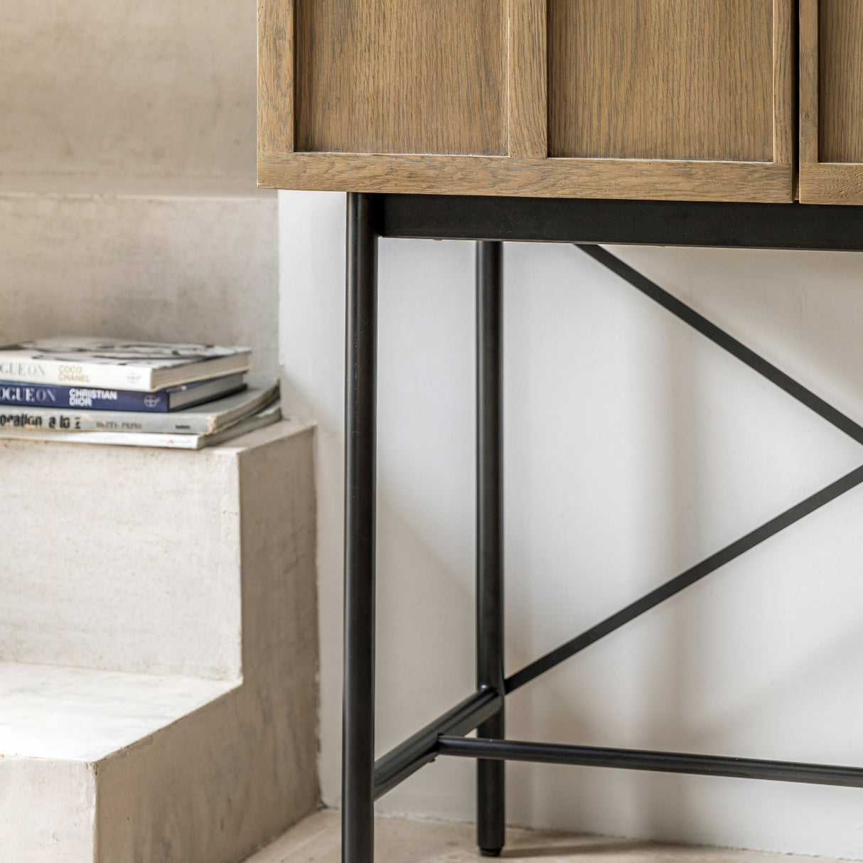 Amos Panelled 2 Door Cocktail Cabinet from Amos Lighting + Home