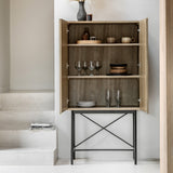 Amos Panelled 2 Door Cocktail Cabinet from Amos Lighting + Home