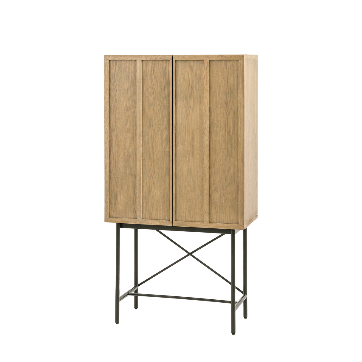 Amos Panelled 2 Door Cocktail Cabinet from Amos Lighting + Home