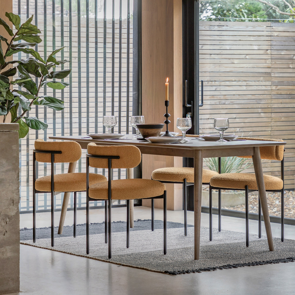 Amos Panelled Dining Table  –  from Amos Lighting + Home