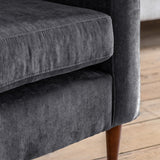 Amos Whitwell Armchair Charcoal  –  from Amos Lighting + Home