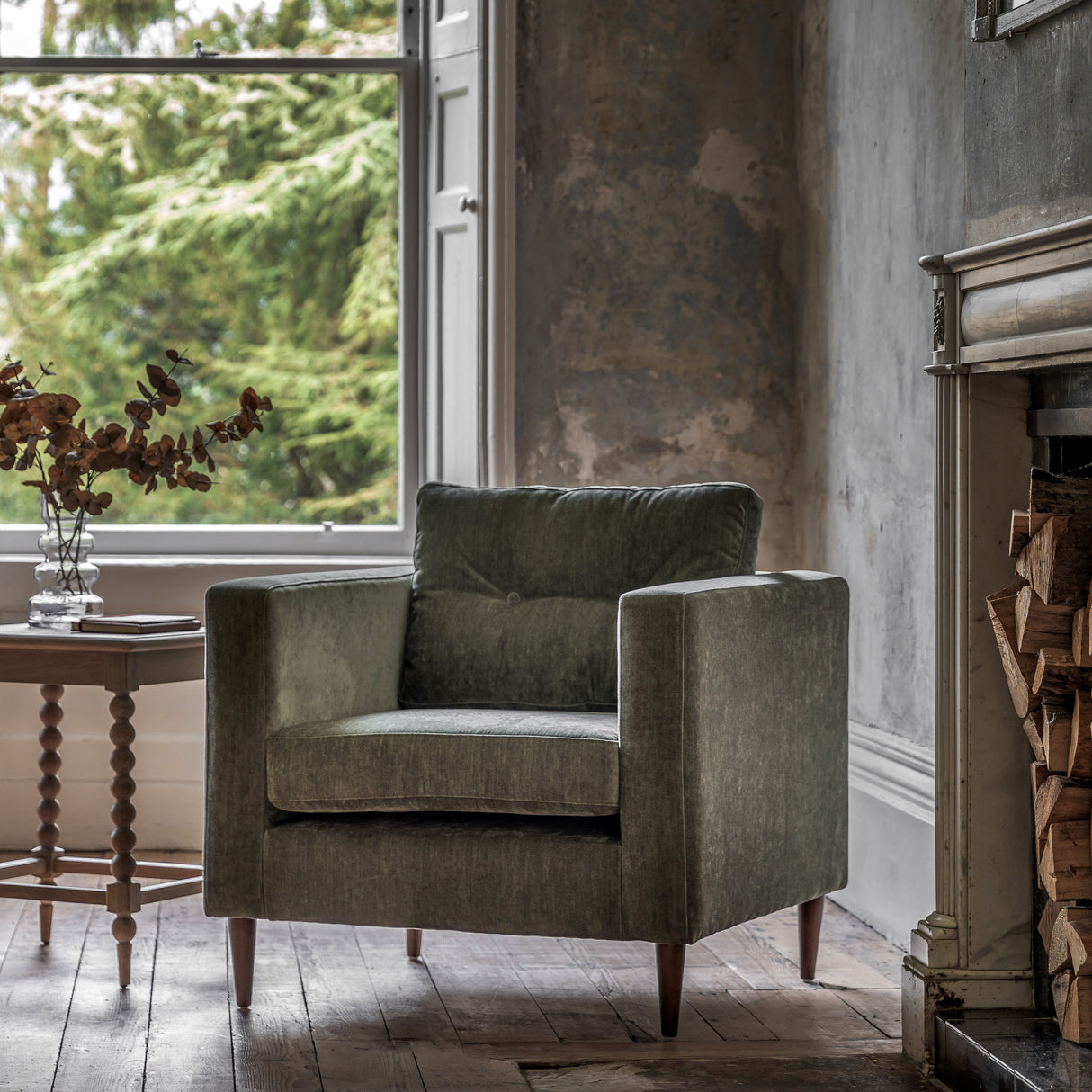 Amos Whitwell Armchair Forest  –  from Amos Lighting + Home