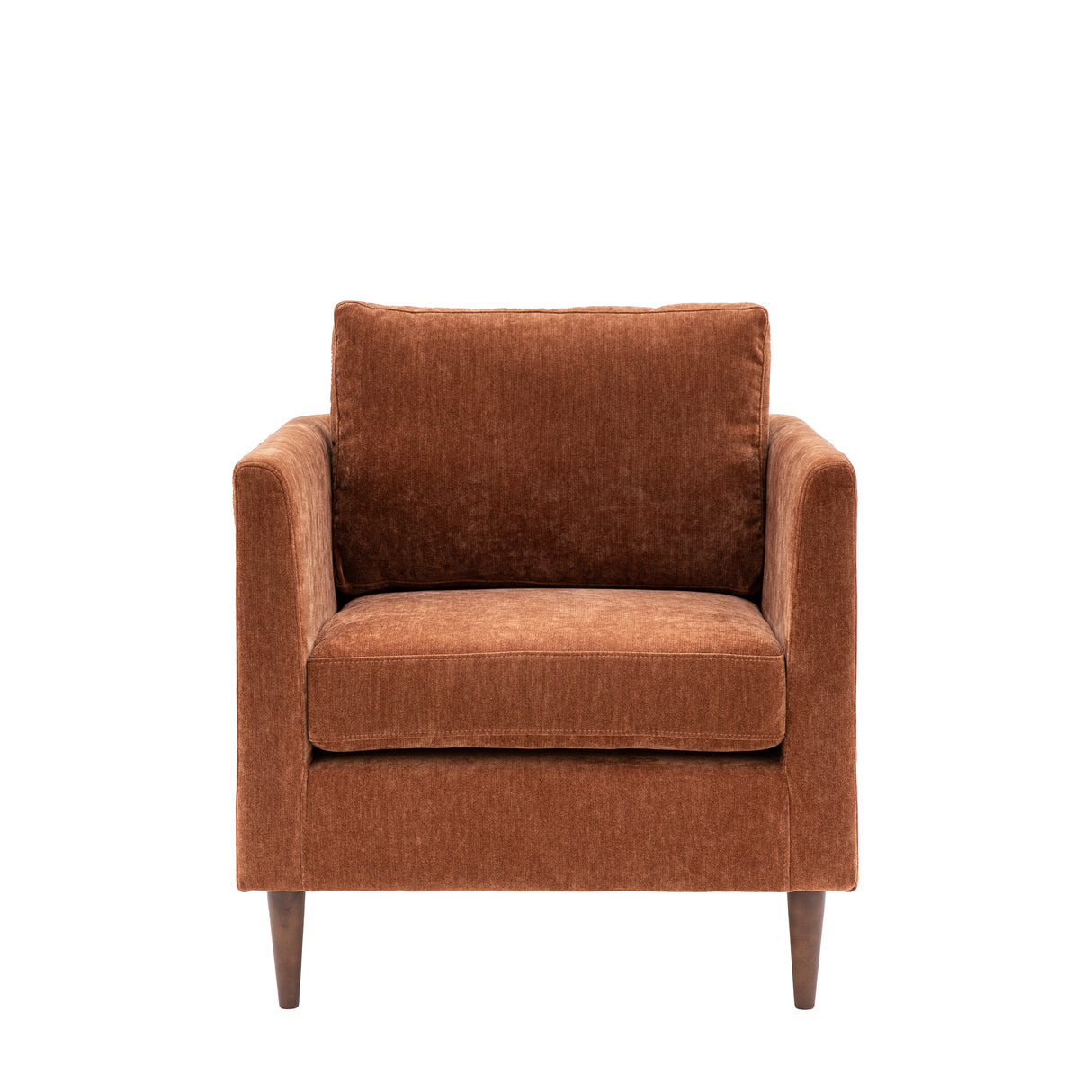 Amos Gateford Armchair Rust  –  from Amos Lighting + Home