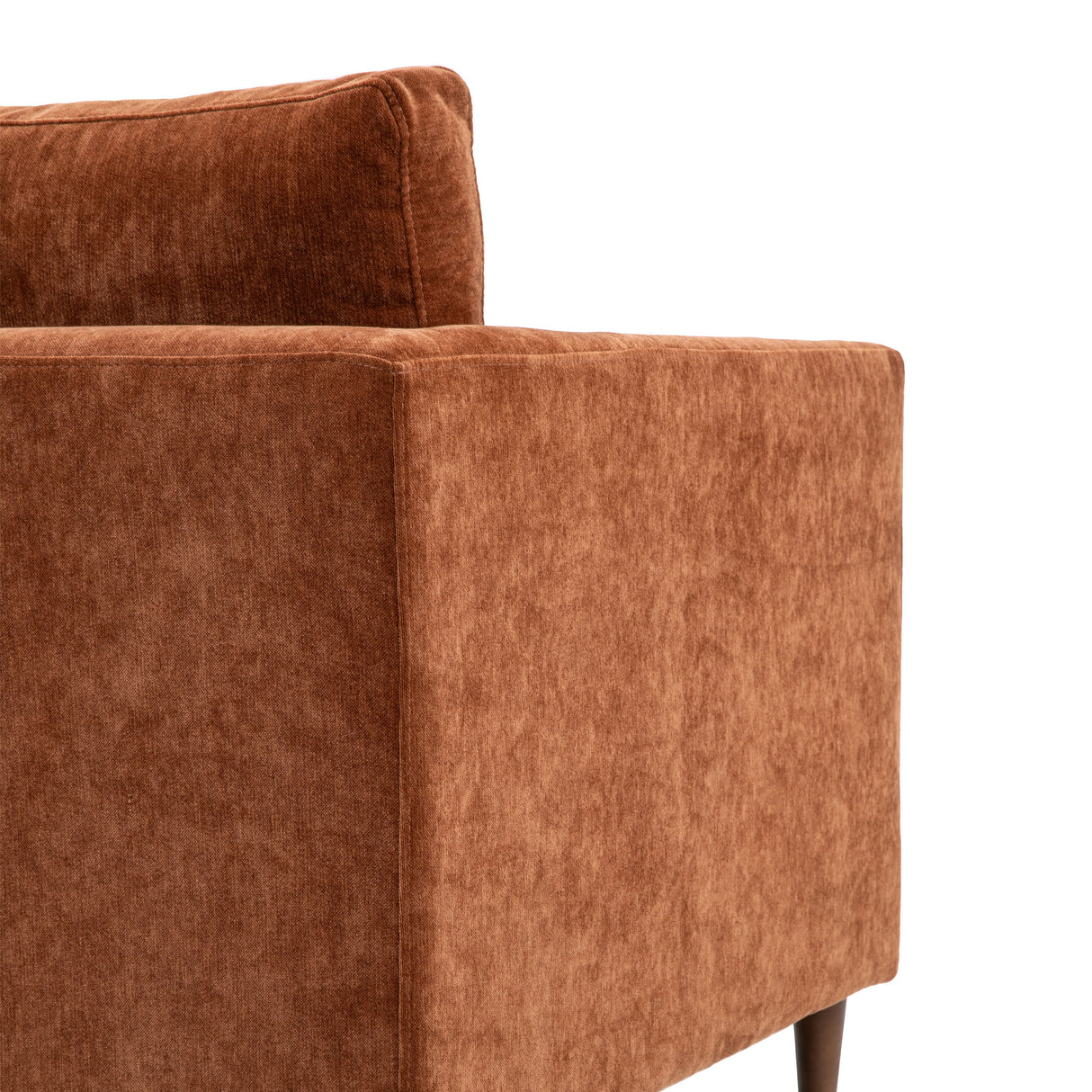 Amos Gateford Armchair Rust  –  from Amos Lighting + Home