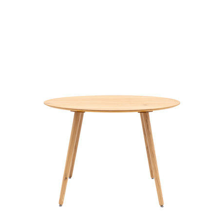 Amos Hatfield Round Dining Table Natural  –  from Amos Lighting + Home