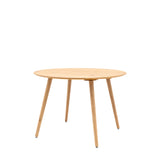 Amos Hatfield Round Dining Table Natural  –  from Amos Lighting + Home