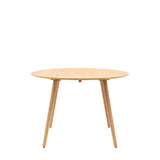 Amos Hatfield Round Dining Table Natural  –  from Amos Lighting + Home