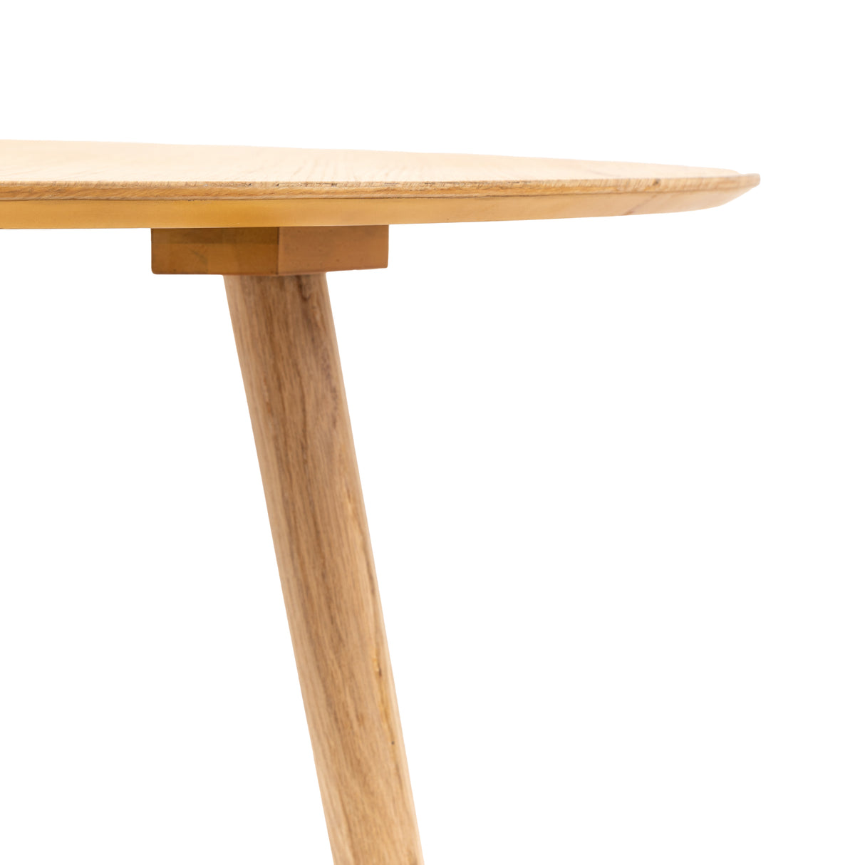 Amos Hatfield Round Dining Table Natural  –  from Amos Lighting + Home