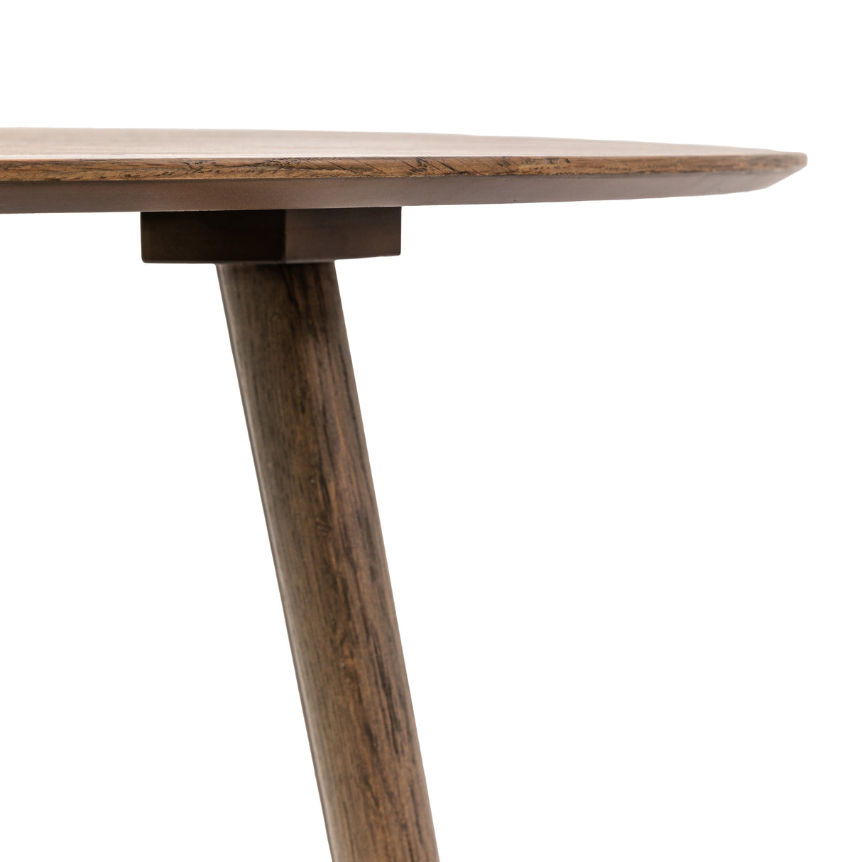 Amos Hatfield Round Dining Table Smoked  –  from Amos Lighting + Home