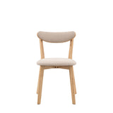 Amos Hatfield Dining Chair Natural (2pk)  –  from Amos Lighting + Home