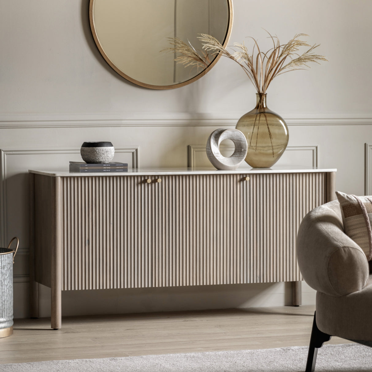 Amos Marmo 3 Door Sideboard  –  from Amos Lighting + Home