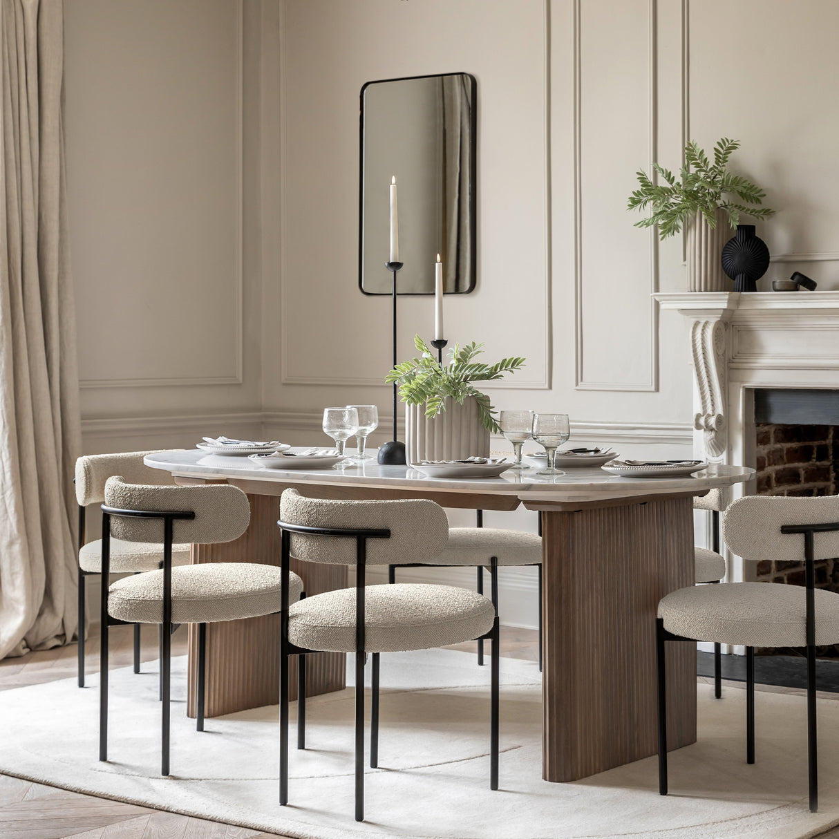 Amos Marmo Dining Table  –  from Amos Lighting + Home