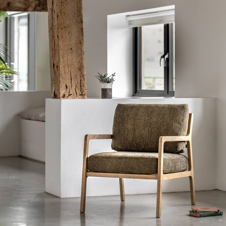 Amos Cortona Armchair Moss Green  –  from Amos Lighting + Home