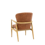 Amos Tariva Armchair Ant Brown Leather  –  from Amos Lighting + Home