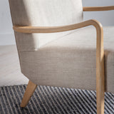 Amos Chedworth Armchair Natural Linen  –  from Amos Lighting + Home