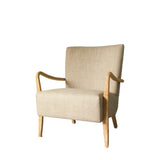 Amos Chedworth Armchair Natural Linen  –  from Amos Lighting + Home