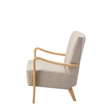 Amos Chedworth Armchair Natural Linen  –  from Amos Lighting + Home