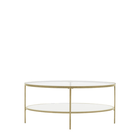 Amos Hudson Coffee Table Champagne  –  from Amos Lighting + Home