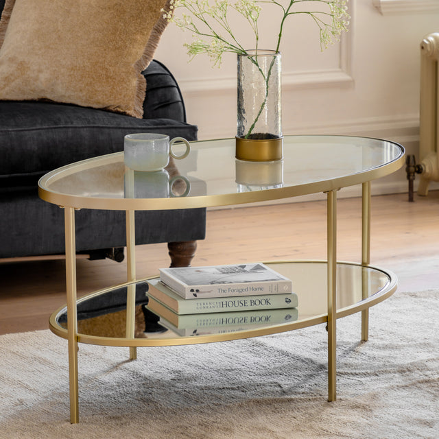 Amos Hudson Coffee Table Champagne  –  from Amos Lighting + Home