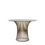 Amos Zepplin Dining Table Bronze  –  from Amos Lighting + Home