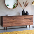 Amos Madrid 2 Dr/3 Drwr Sideboard Walnut  –  from Amos Lighting + Home