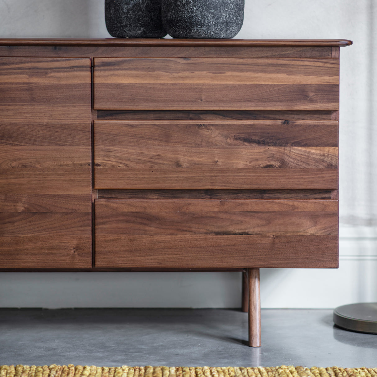 Amos Madrid 2 Dr/3 Drwr Sideboard Walnut  –  from Amos Lighting + Home