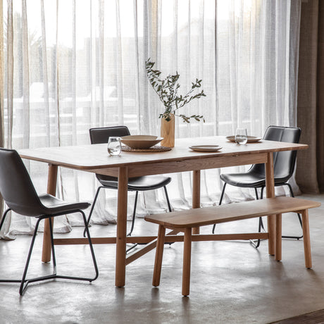 Amos Kingham Ext Dining Table  –  from Amos Lighting + Home