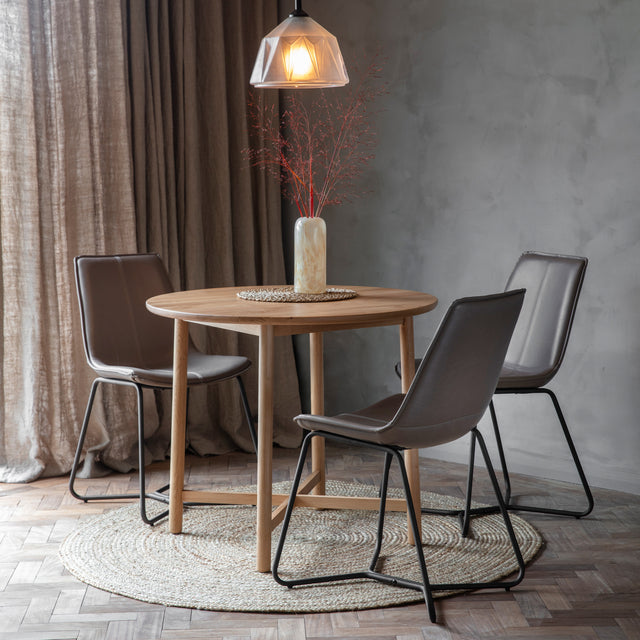 Amos Kingham Round Dining Table  –  from Amos Lighting + Home