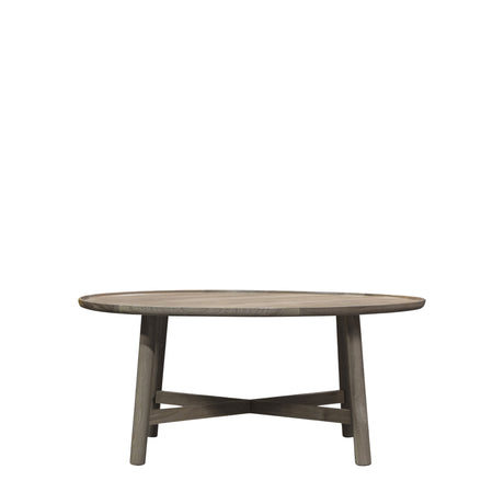 Amos Kingham Round Coffee Table Grey  –  from Amos Lighting + Home