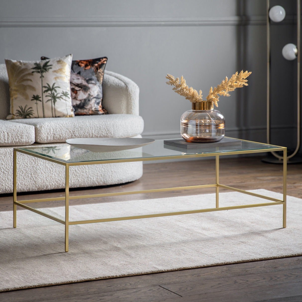 Amos Rothbury Coffee Table Champagne  –  from Amos Lighting + Home