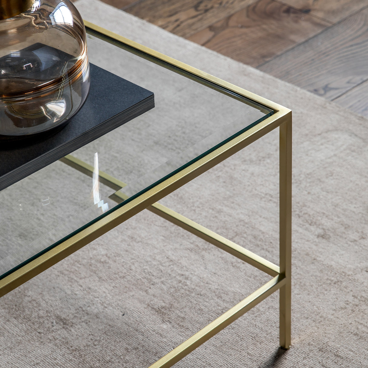 Amos Rothbury Coffee Table Champagne  –  from Amos Lighting + Home