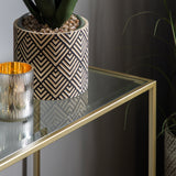 Amos Rothbury Console Table Champagne  –  from Amos Lighting + Home