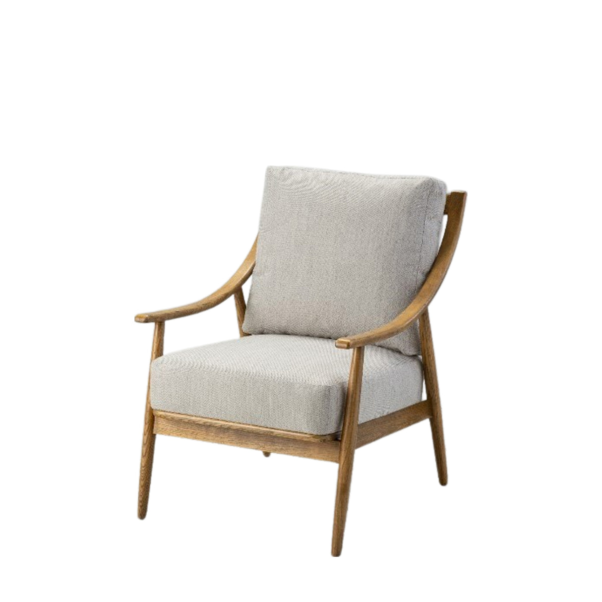 Amos Reliant Armchair Natural Linen  –  from Amos Lighting + Home