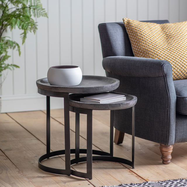 Amos Ottawa Nest of 2 Tables  –  from Amos Lighting + Home