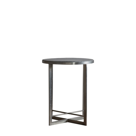 Amos Necton Side Table Silver  –  from Amos Lighting + Home