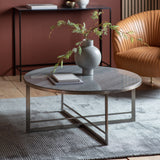 Amos Necton Coffee Table Silver  –  from Amos Lighting + Home