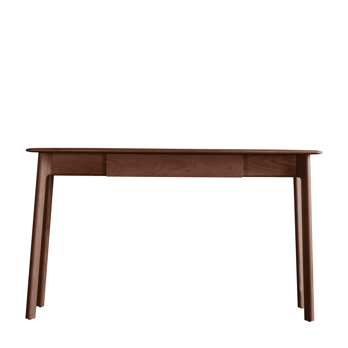 Amos Madrid 1 Drawer Desk Walnut  –  from Amos Lighting + Home