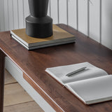 Amos Madrid 1 Drawer Desk Walnut  –  from Amos Lighting + Home