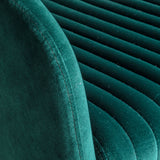 Amos Murray Swivel Chair Green Velvet –  from Amos Lighting + Home