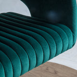 Amos Murray Swivel Chair Green Velvet –  from Amos Lighting + Home