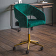 Amos Murray Swivel Chair Green Velvet –  from Amos Lighting + Home