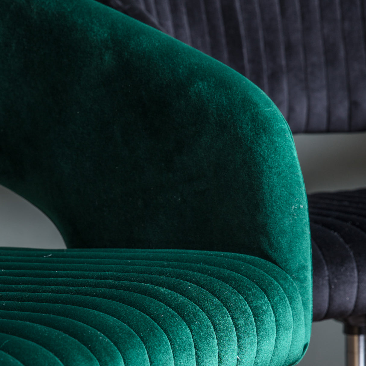 Amos Murray Swivel Chair Green Velvet –  from Amos Lighting + Home